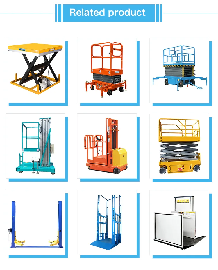 semi electric scissor lift
