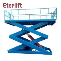 Mesa Elevatória de Tesoura de 1000kg para Armazém