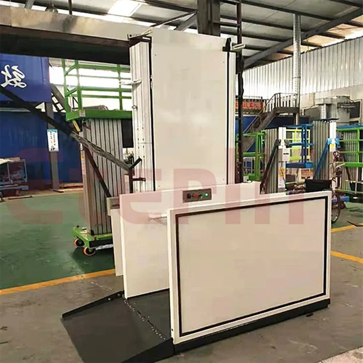 Elevador de varanda de cadeira de rodas de 3m