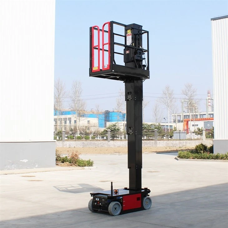 8m Self-propelled Vertical Mast Lift factory