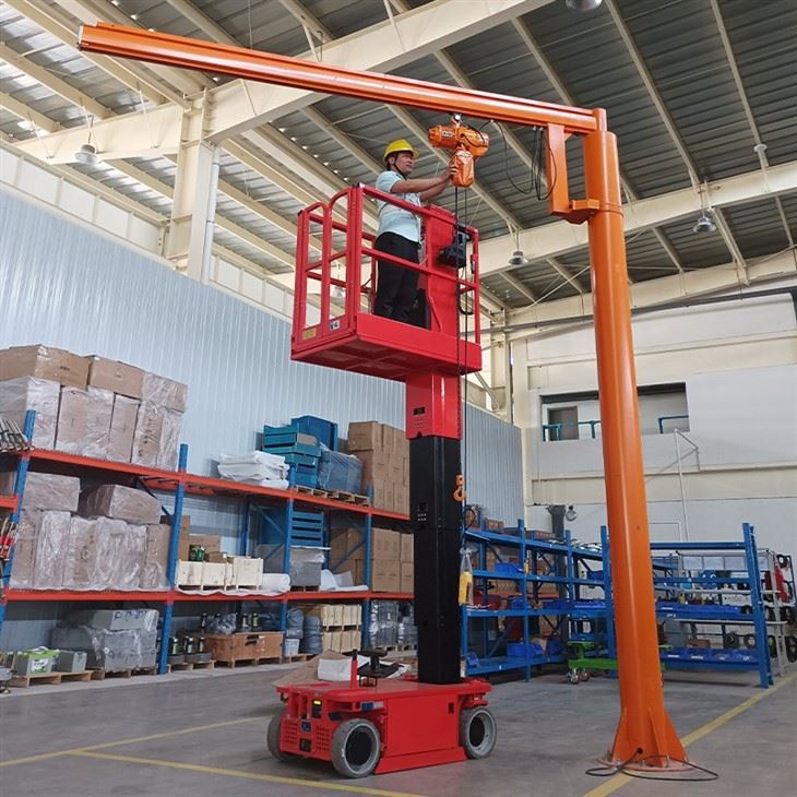 8m Self-propelled Vertical Mast Lift suppliers