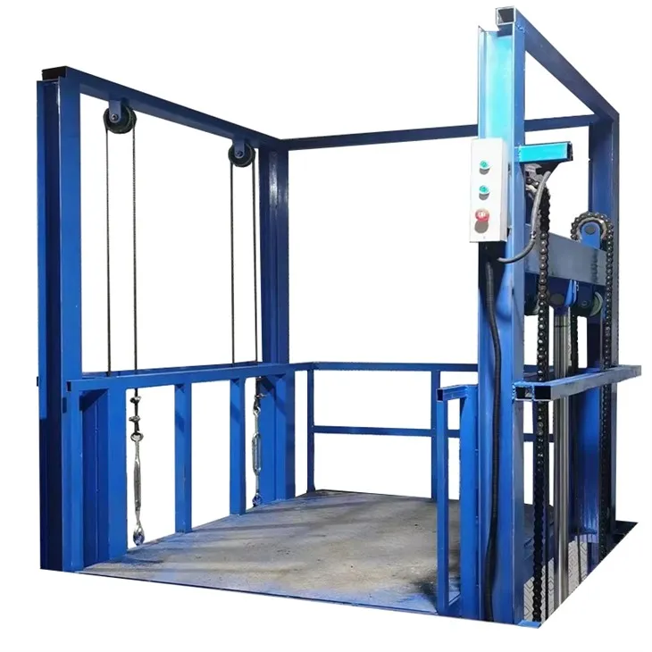 Elevadores de carga para casa de praia