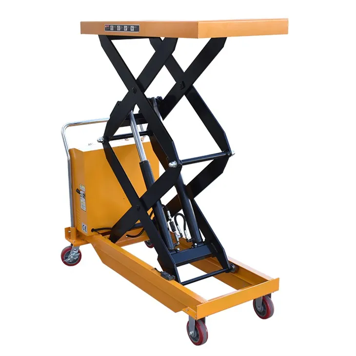 Carrinhos móveis usados em fábricas de alimentos