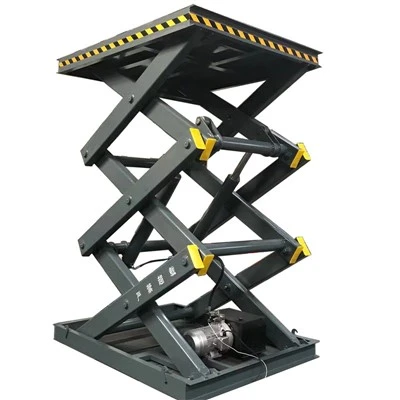 Elevador de tesoura de carga