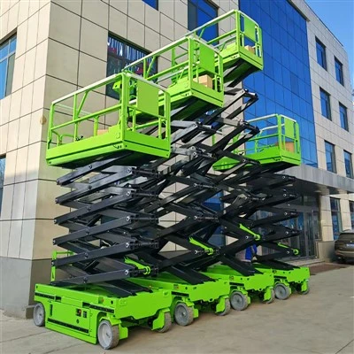 Carro elevador de tesoura